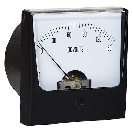 Analog Panel Meter,DC Voltage,0-150 DC V