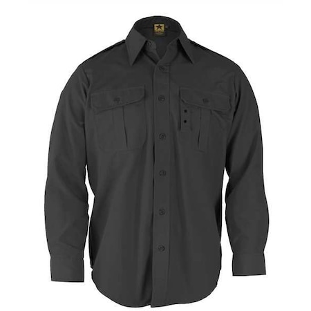 Tactical Shirt,Dark Gray,Size 2XL Long