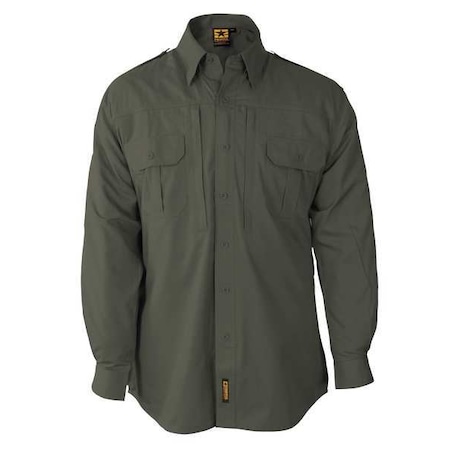 Tactical Shirt,Olive,Size 3XL Long
