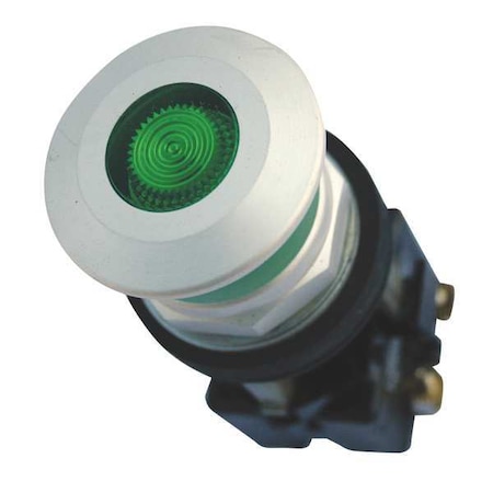 Illuminated Push Button, 30 Mm, 1NO, Green