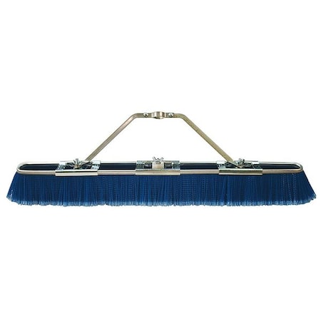 36 In Sweep Face Broom Head, Soft, Blue