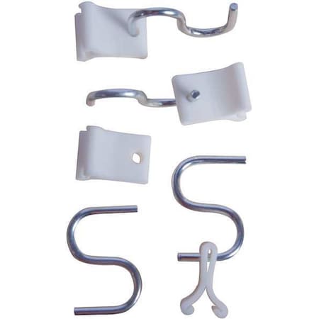 Ceiling Hooks,Light Duty,2-1/4 In,PK4