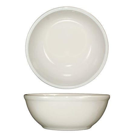 Nappie Bowl, 10 Oz., Ceramic American White PK36
