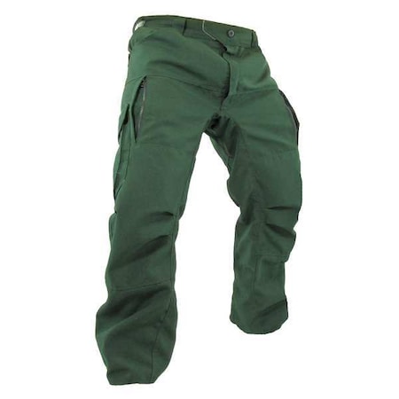 Fire Pants,Forest Green,Inseam 30 In.