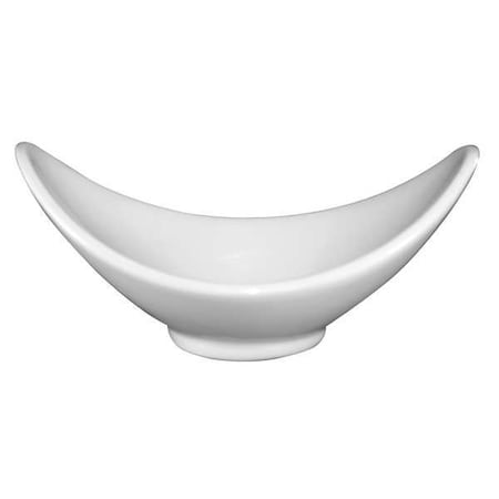 Boat Shaped Bowl, 20 Oz., Ceramic White PK24