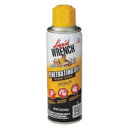 5.5 Oz.,Aerosol,Penetrant