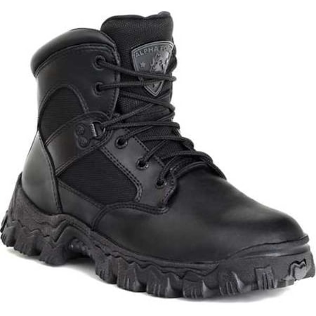 Size 12 Men's 6 In Work Boot Composite Work Boot, Black