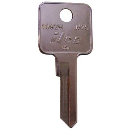 Key Blank, Brass, 1092M-M29, PK10