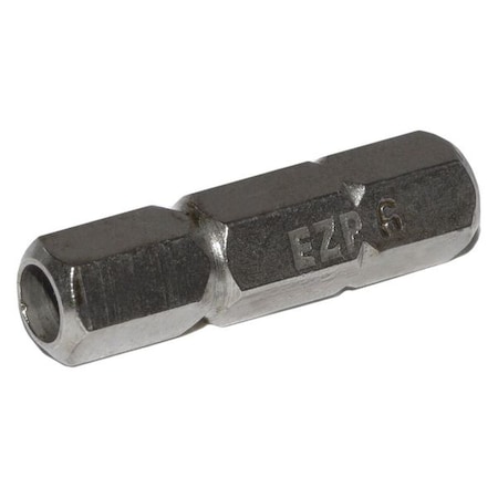 Hex Key Security Insert Bit,6mm