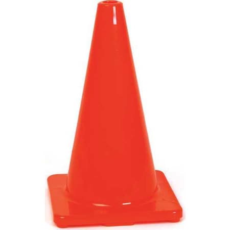 Safety Cone,Flexible PVC,18,PK6