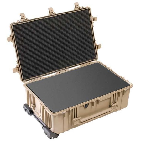 Desert Tan Protective Case, 31.59L X 20.47W X 12.45D