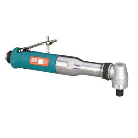 Right Angle Die Grinder, 3/8 In NPT Female Air Inlet, 1/4 In Collet, Heavy Duty, 18,000 RPM, 0.7 Hp