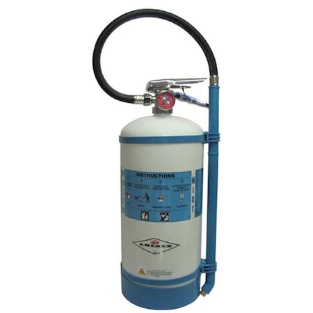 Unfilled Fire Extinguisher, 2A:C, Wet Chemical, 12.6875 Lb
