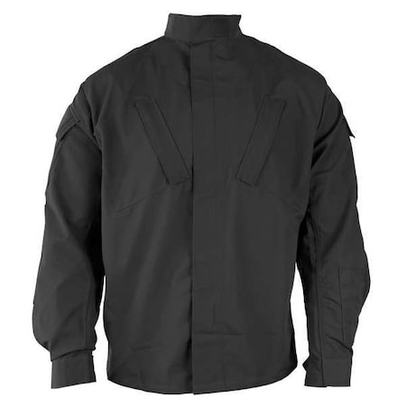 Black Polyester/Cotton Military Coat Size 3XL