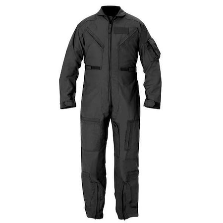 Coverall,Chest 43 To 44In.,Black