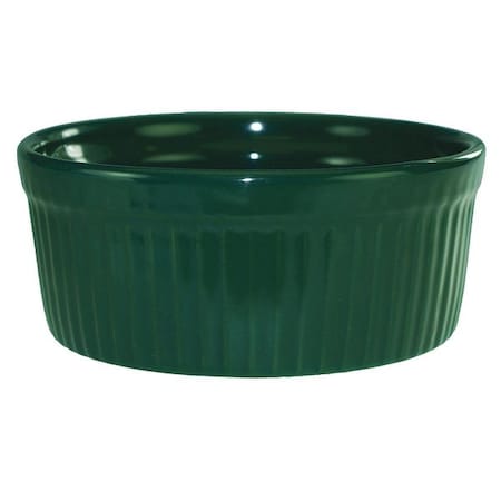 Fluted Ramekin,8 Oz,Green,PK36