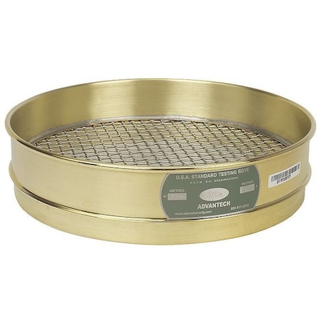 Sieve, 7/16, B/S, 12 In, Inter Ht