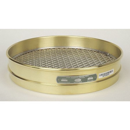 Sieve, #12, B/S, 12 In, Half Ht