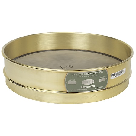 Sieve, #400, B/S, 12 In, Inter Ht