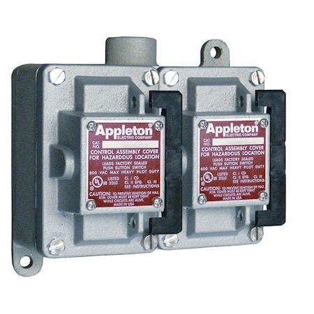 Tumbler Switch,EDS Series,2 Gangs,1-Pole