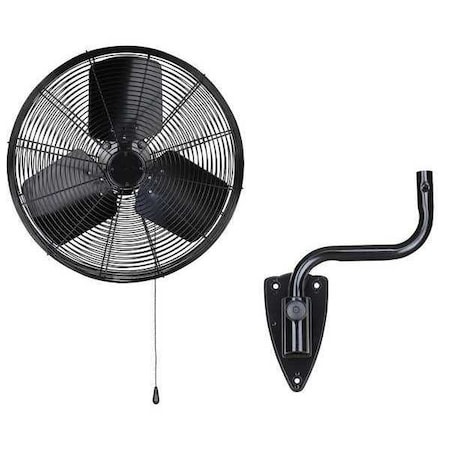 Light-Duty Industrial Fan 20 Oscillating, 120VAC, 5100/6200 CFM