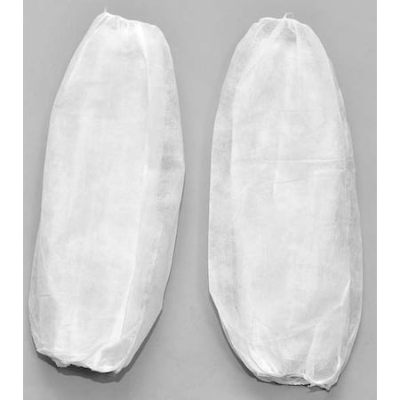 Disposable Sleeves,White,18 In L,PK200