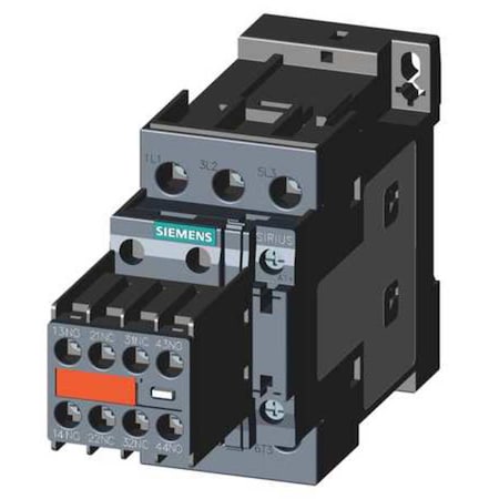 IEC Magnetic Contactor, 3 Poles, 110/120 V AC, 12 A, Reversing: No