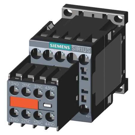IEC Magnetic Contactor, 3 Poles, 24 V DC, 16 A, Reversing: No
