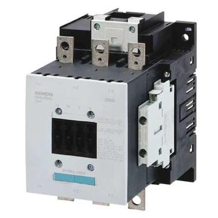 IEC Magnetic Contactor, 3 Poles, 23 To 26 V AC/DC, 185 A, Reversing: No