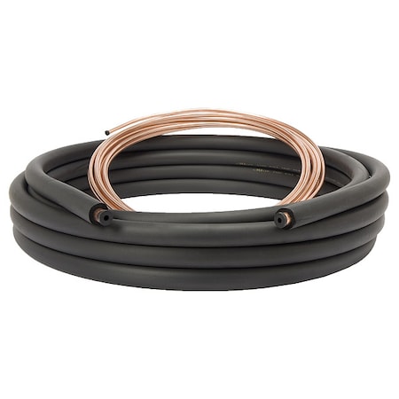 Refrigerant Line Set,Copper Roll,L 30 Ft