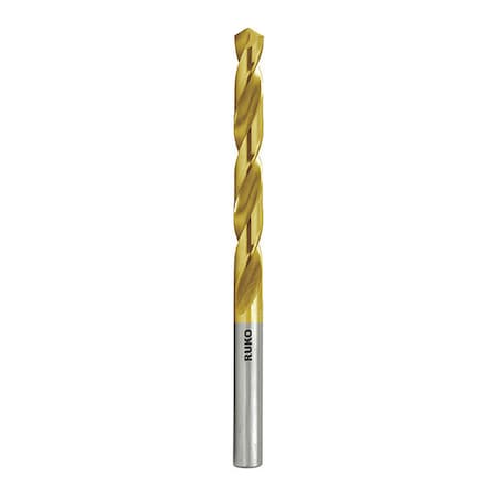 Twist Drill Bit, HSS-TiN, 31/64, PK5