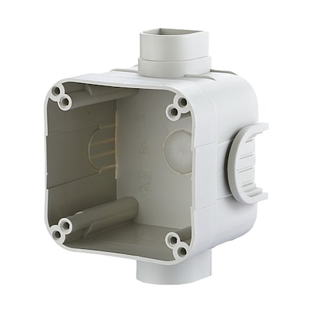 RJ45 Housing,Gray, Flush Mounting