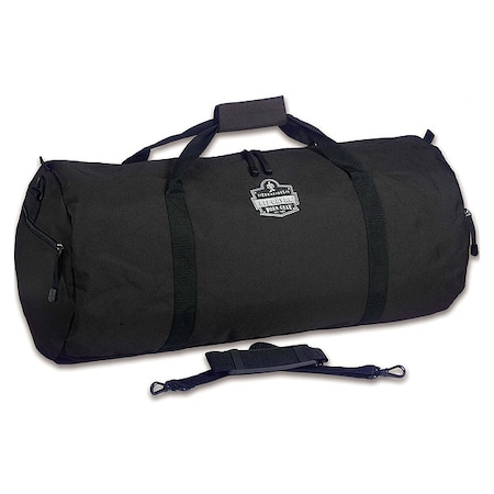 Duffel Bag, 600d Polyester, Black, 12 Height