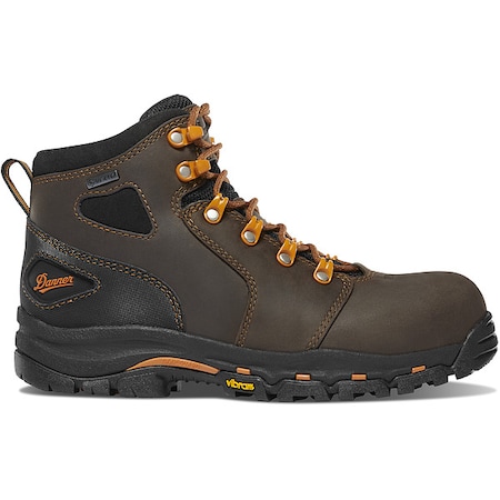 Hiker Boot,M,9 1/2,Brown,PR