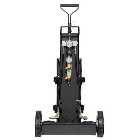 Air Cylinder Cart,2 Cylinders,4500 Psi