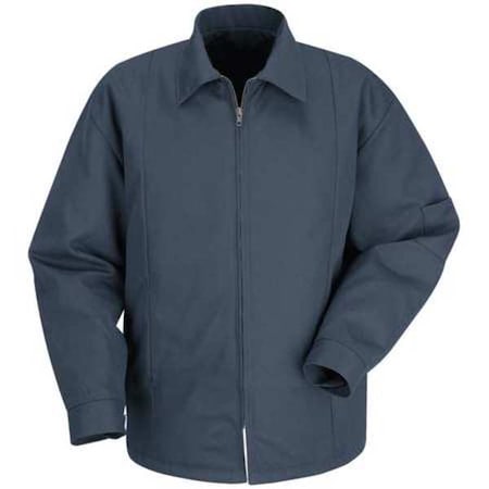 Men's Blue Polyester/Cotton Jacket Size M