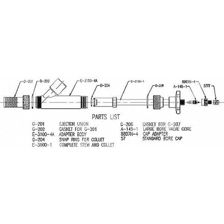 Valve Stem And Ejector Union