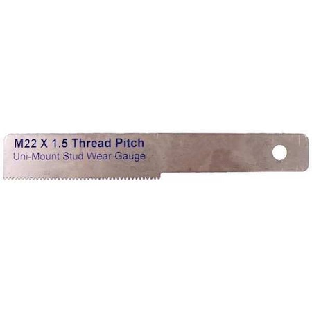Thread Pitch Gauge,M22x1.5