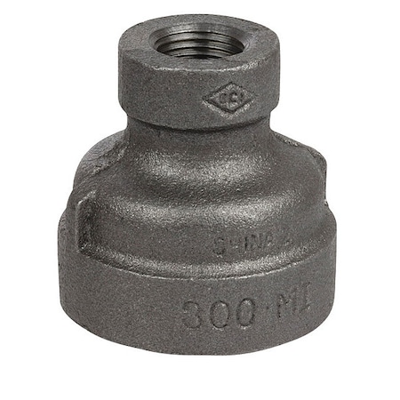 1/2 X 3/8 Malleable Iron Reducing Coupling