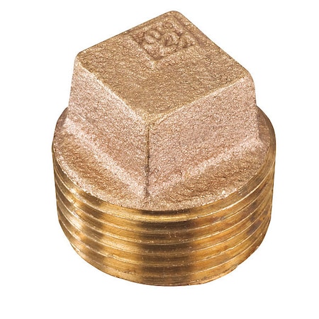 Square Plug,Solid,2,125,Brz Nl