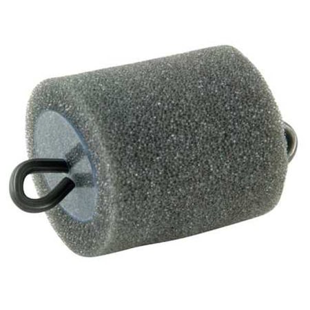 Foam Conduit Piston,1-1/4 In,Grey,PK10