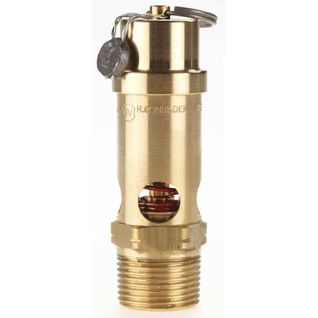 Safety Valve,Soft Seat,3/4 In,175 PSI