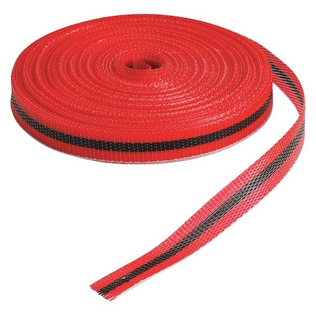 Barricade Tape,Red/Black,150 Ft X 3/4 In