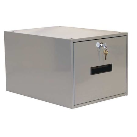 Drawer,15 W X 19-1/4 D X 12 In. H,Gray