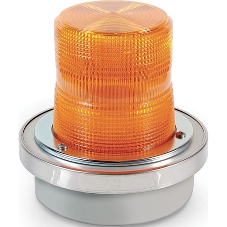 Warning Light,Strobe Tube,120VAC,Amber