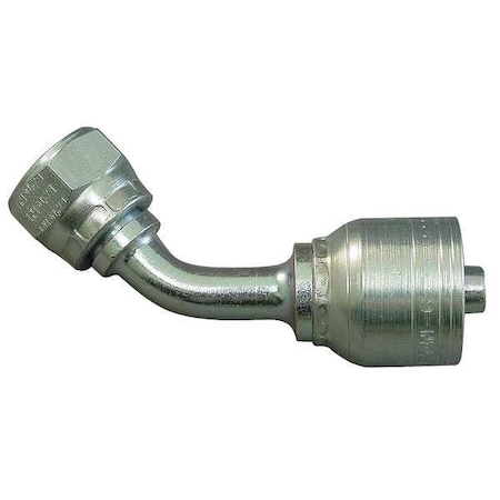 Hose Fitting,Crimp,Metric,45,3/8,M20X1.5