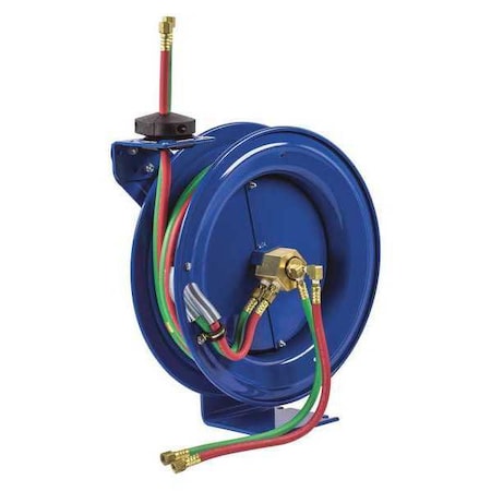 1/4 X 40 Ft. Spring Return Welding Hose Reel W/Hose 200 Psi