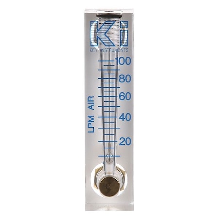 Flowmeter,Air,10 To 100 LPM,Buna-n Seal