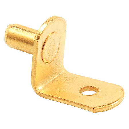 Shelf Support Pins,1/4,Brass,PK50