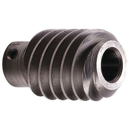 Worm,32DP,14.5PA,.438PD,Steel/Unhardened